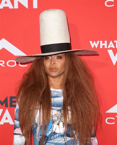 Erykah Badu releasing perfume that smells like her .